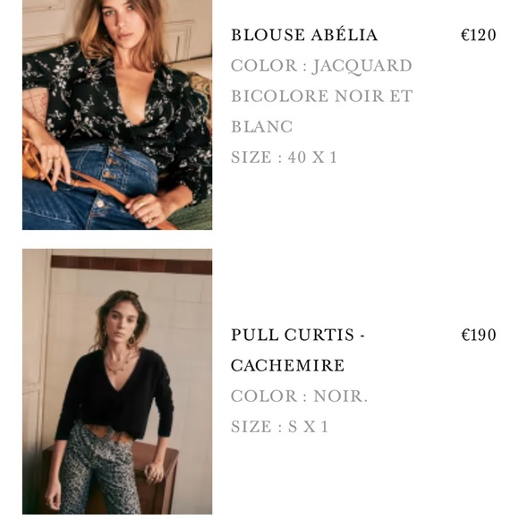 Sezane Curtis Cashmere - Picture 5 of 5